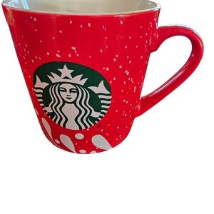 Starbucks Festive Red Mug